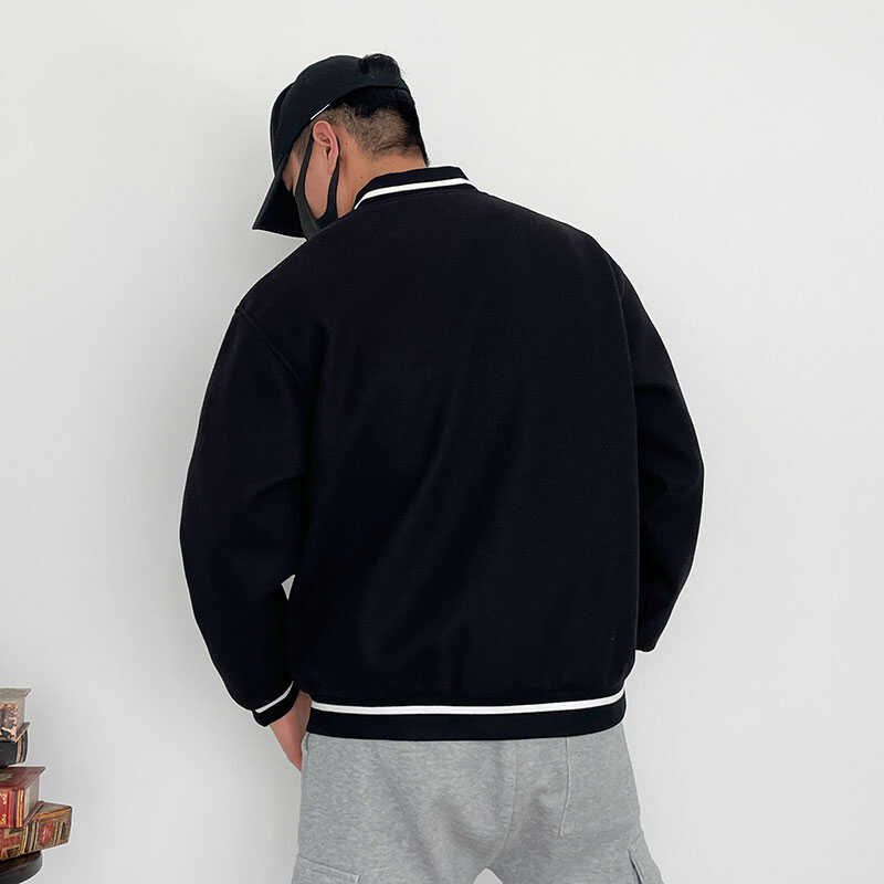 28302-P188美式复古棒球服外套男潮牌宽松休闲飞行员夹克XZ1305,男装夹克,星座1305