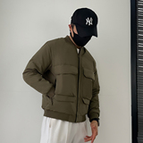 A9667-p215精品新款棒球轻薄领羽绒服男士合身加绒加厚工装外套，男装羽绒服，星座1305