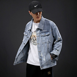 806-P80新款男士外套春秋款潮流百搭休闲夹克男装上衣，男装夹克，星座1305