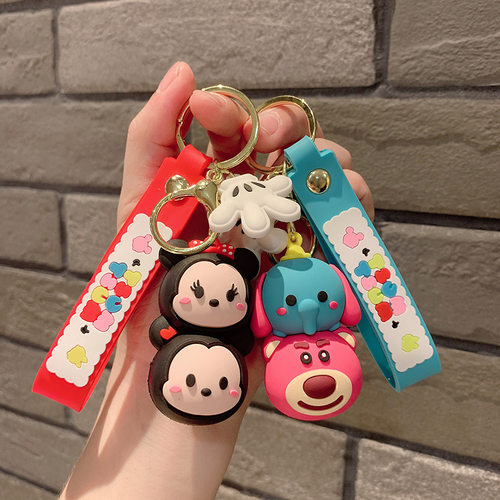 叠叠乐草莓熊米奇米妮维尼熊玩偶