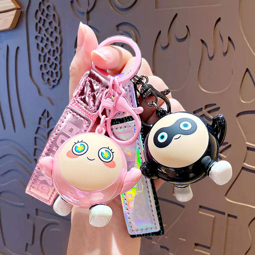 正版卡通蛋仔派对游戏钥匙扣创意情侣汽车包包公仔挂件小礼品赠品