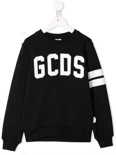 现货 意大利GCDS MINI童装新品 男女童经典logo套头时尚卫衣 三色