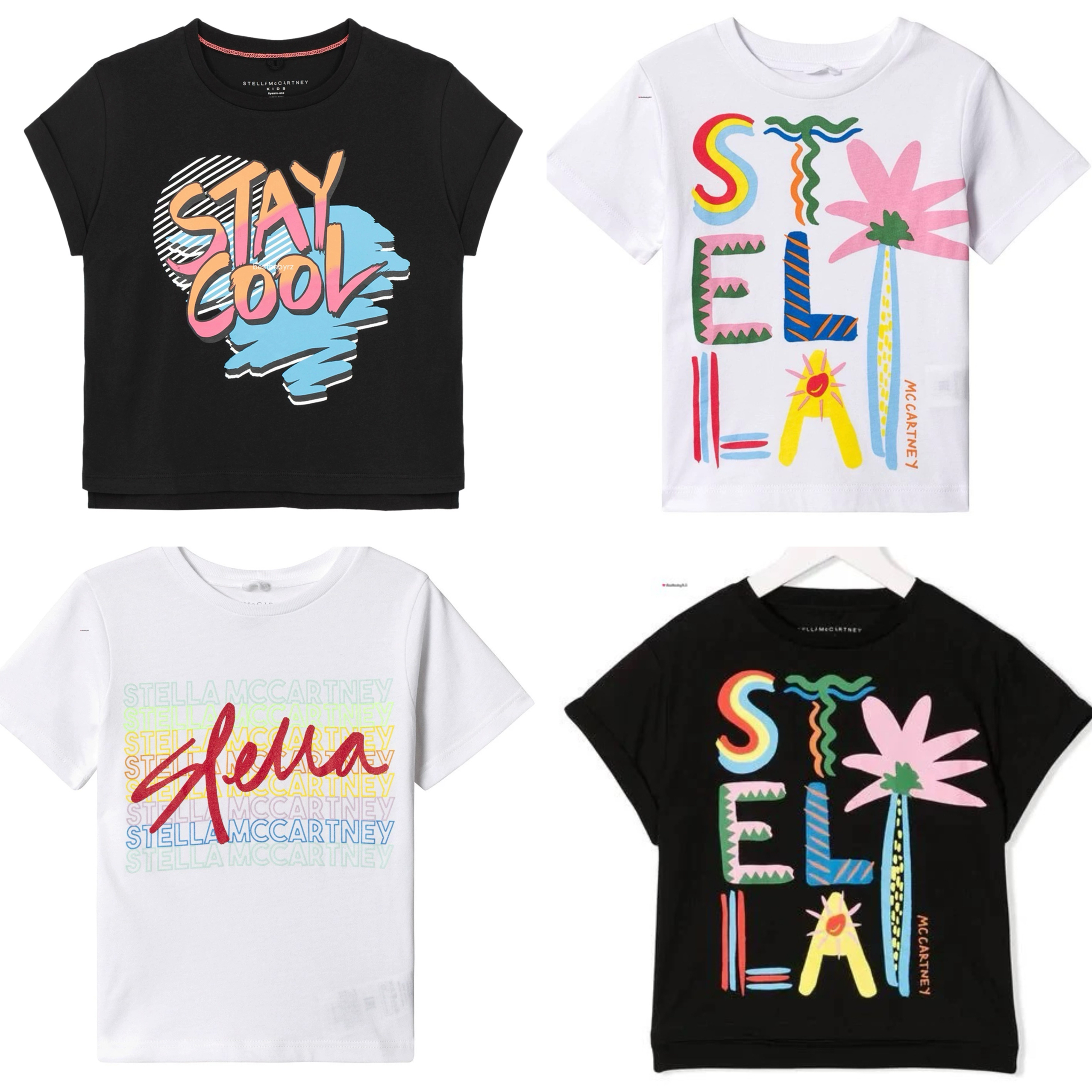 童装时尚风百搭柔软短袖t恤