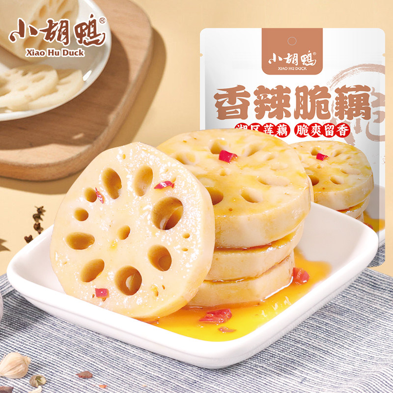 荆州小胡鸭 308g香辣脆藕片腌制/榨菜/泡菜