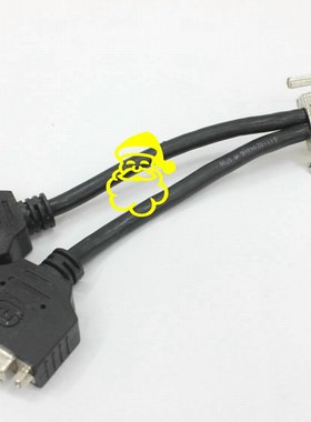 原装ATI FireMV2400 VHDCI 显卡转换线 一分二DVI线