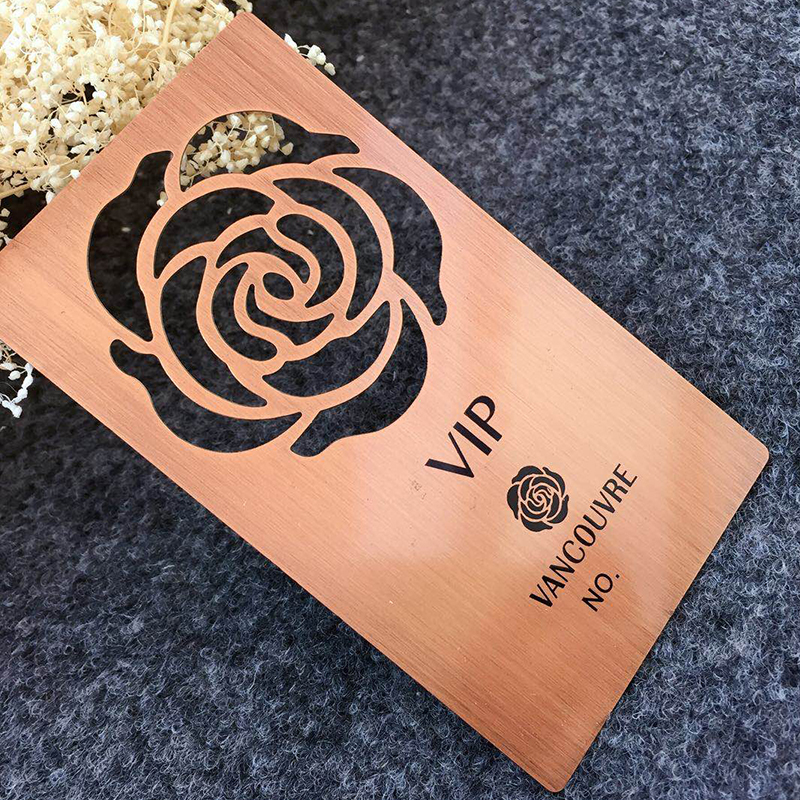 高档会员卡制作卡片名片金属卡黑