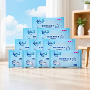 海之柔羽绒服清洁湿巾（10*30片）应急去渍免洗去油去渍湿巾