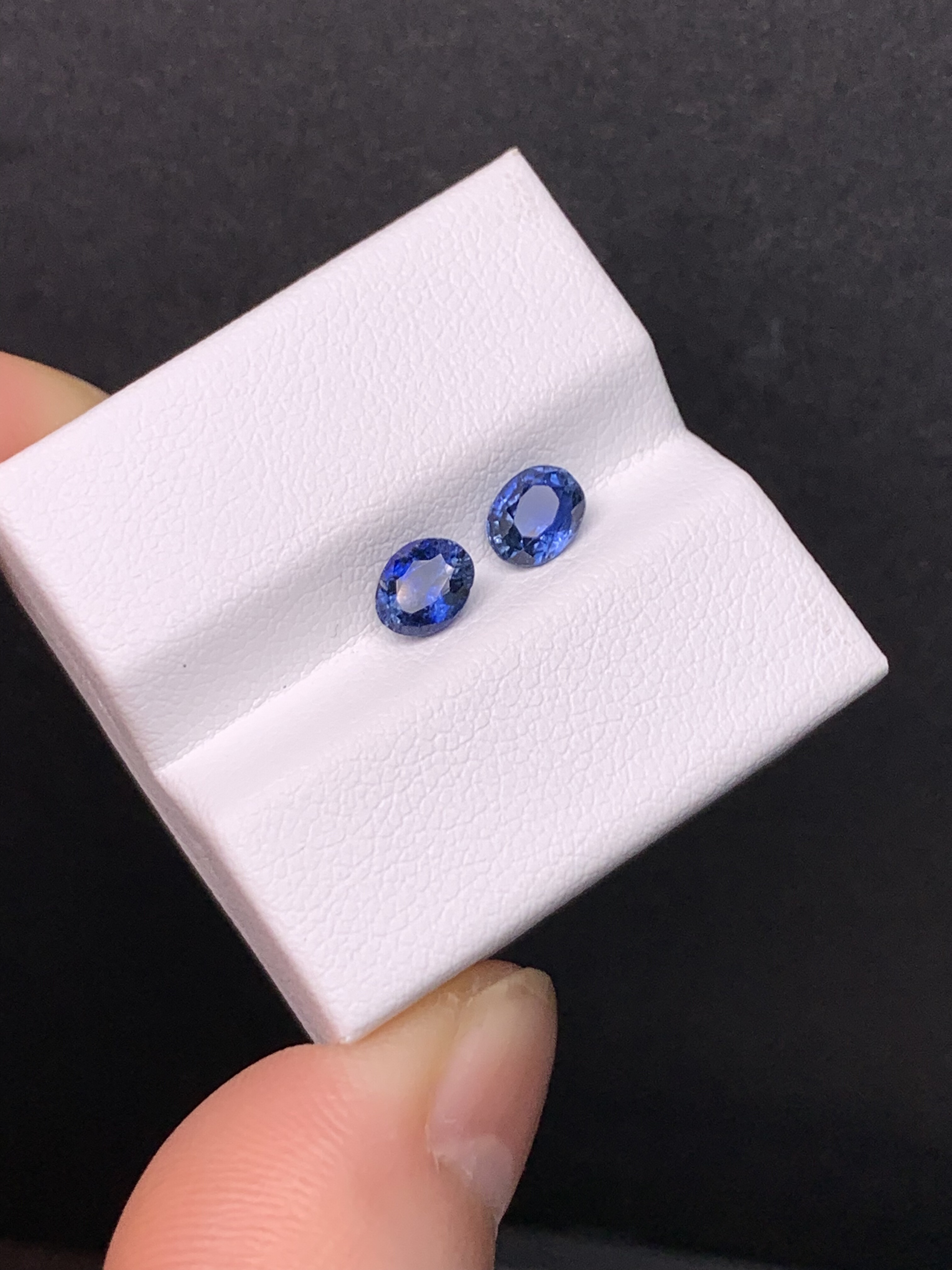 1.24克拉 斯里兰卡天然老烧矢车菊蓝宝石 耳钉料 （0110）,珠宝/钻石/翡翠,裸石,淘宝优惠券,粉丝福利购,淘宝优惠卷