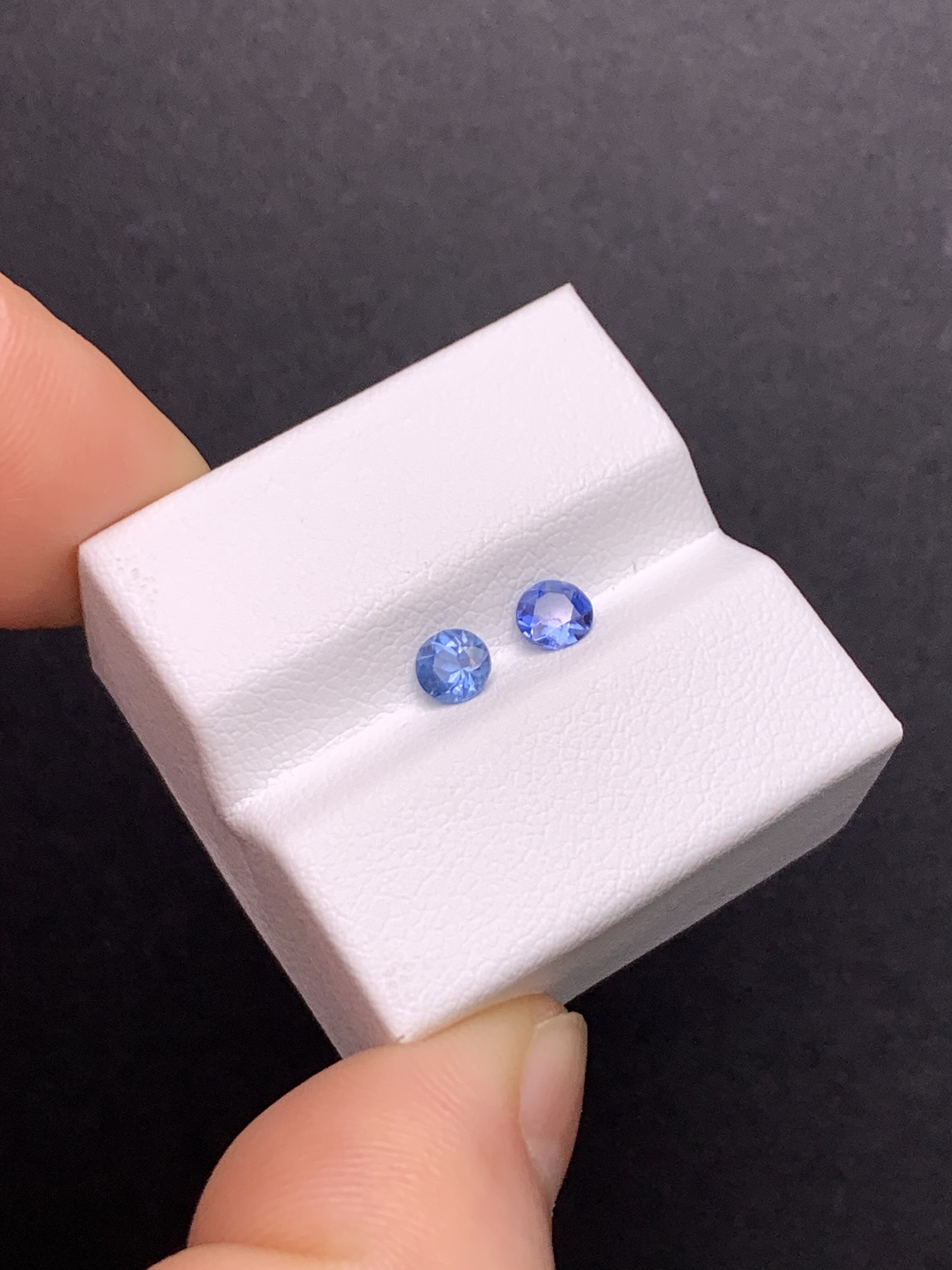 0.56克拉一对 斯里兰卡天然老烧矢车菊蓝宝石 （0117）,珠宝/钻石/翡翠,其他,淘宝优惠券,粉丝福利购,淘宝优惠卷