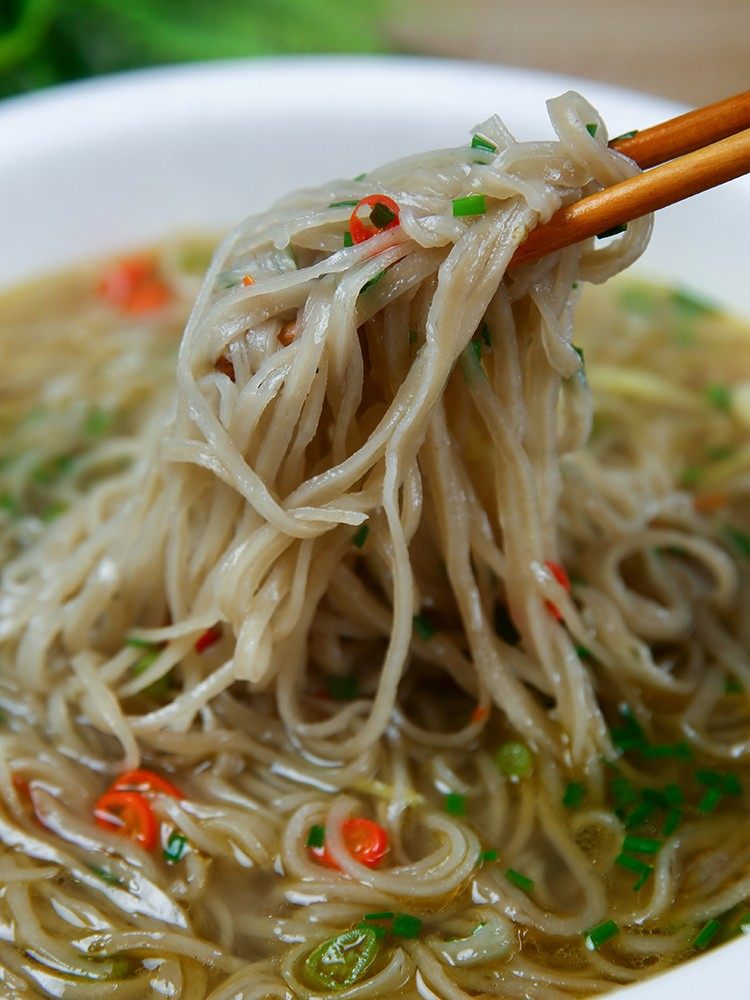 江西兴国鱼丝粉条干货火锅粉食材手工速食粉丝捶制草鱼面鱼粉原味