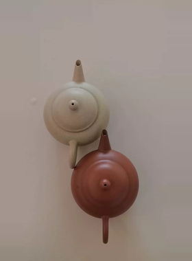 宜兴紫砂壶半手 经典水平原矿朱泥130cc