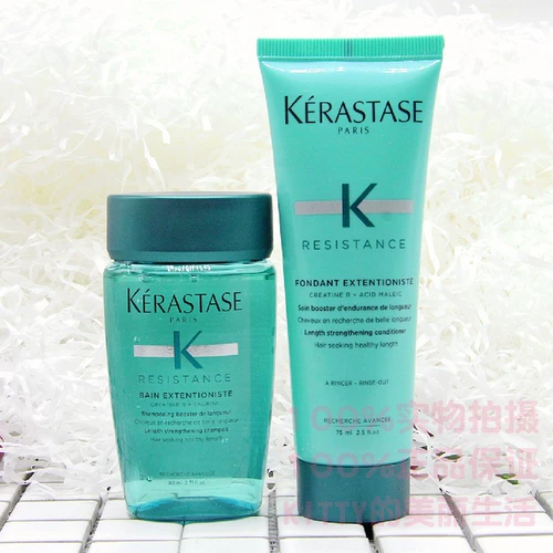 Kerastase, оригинальный шампунь, освежающий обезжиривающий кондиционер, образец среднего размера, 80 мл, 75 мл, придает объем