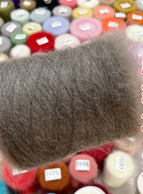 直播链接日本幼马海毛意大利进口万支马海毛线细线手编长毛绒