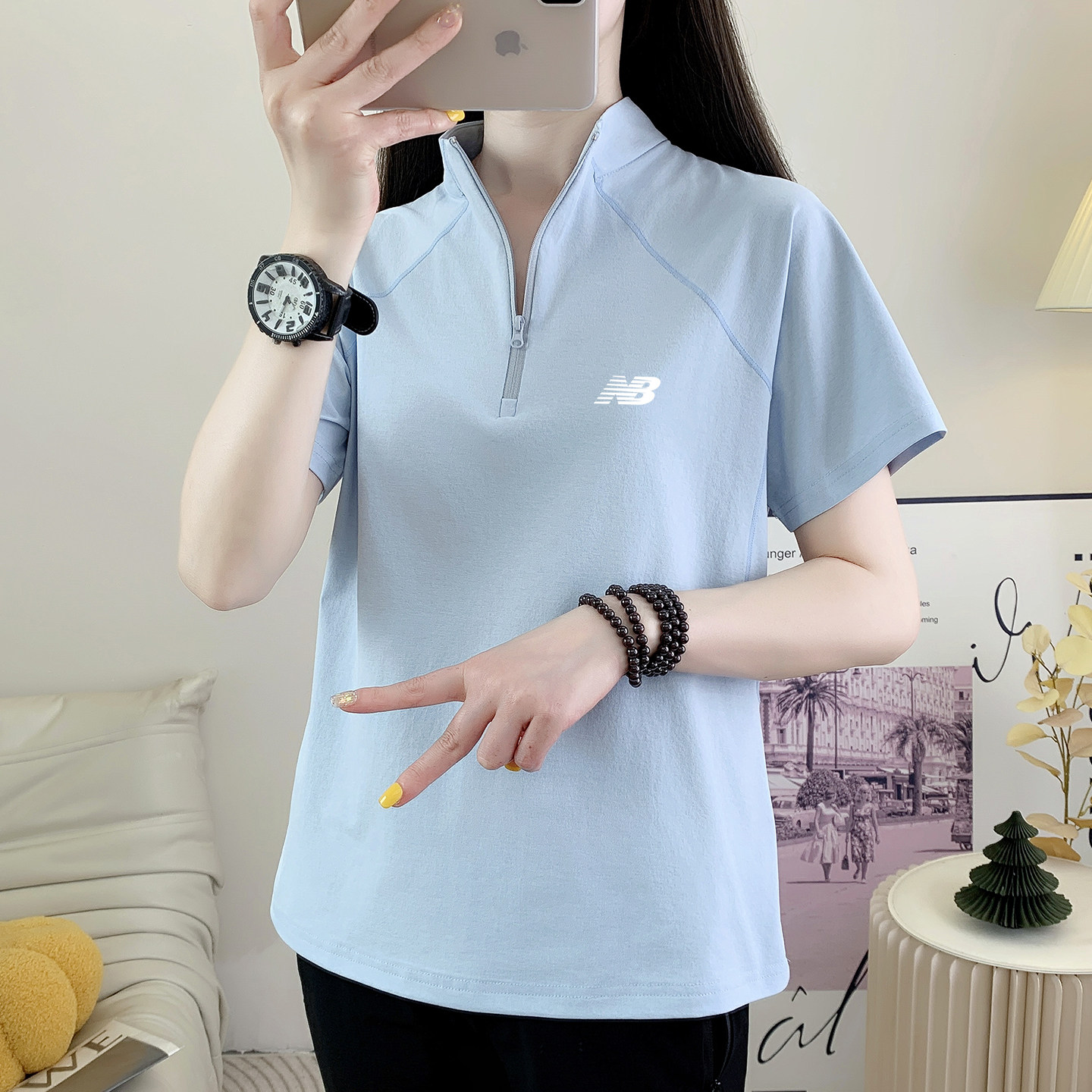 奥莱专柜丨运动速干T恤女图片