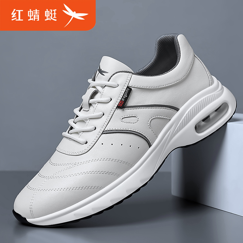 红蜻蜓春秋运动鞋休闲透气小白鞋