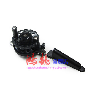 DIY中通竿配件嘉迪单向泄力侧式中通竿轮 可调PC前打轮冰钓轮