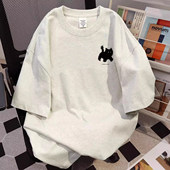 t恤男女春夏百搭宽松休闲半袖 奥特莱斯 专柜捡漏清仓短袖 上衣潮流