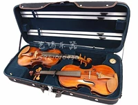 Nhạc cụ Yiming - Ván ép đôi độ ẩm màu đen Hộp đàn piano hai hộp đựng đàn violon Đôi vai lưu trữ Bốn cung - Phụ kiện nhạc cụ phụ kiện guitar điện