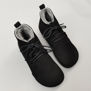 真皮纯羊毛高帮女鞋外贸保暖加厚绒羊皮毛一体防滑大棉雪地短靴冬