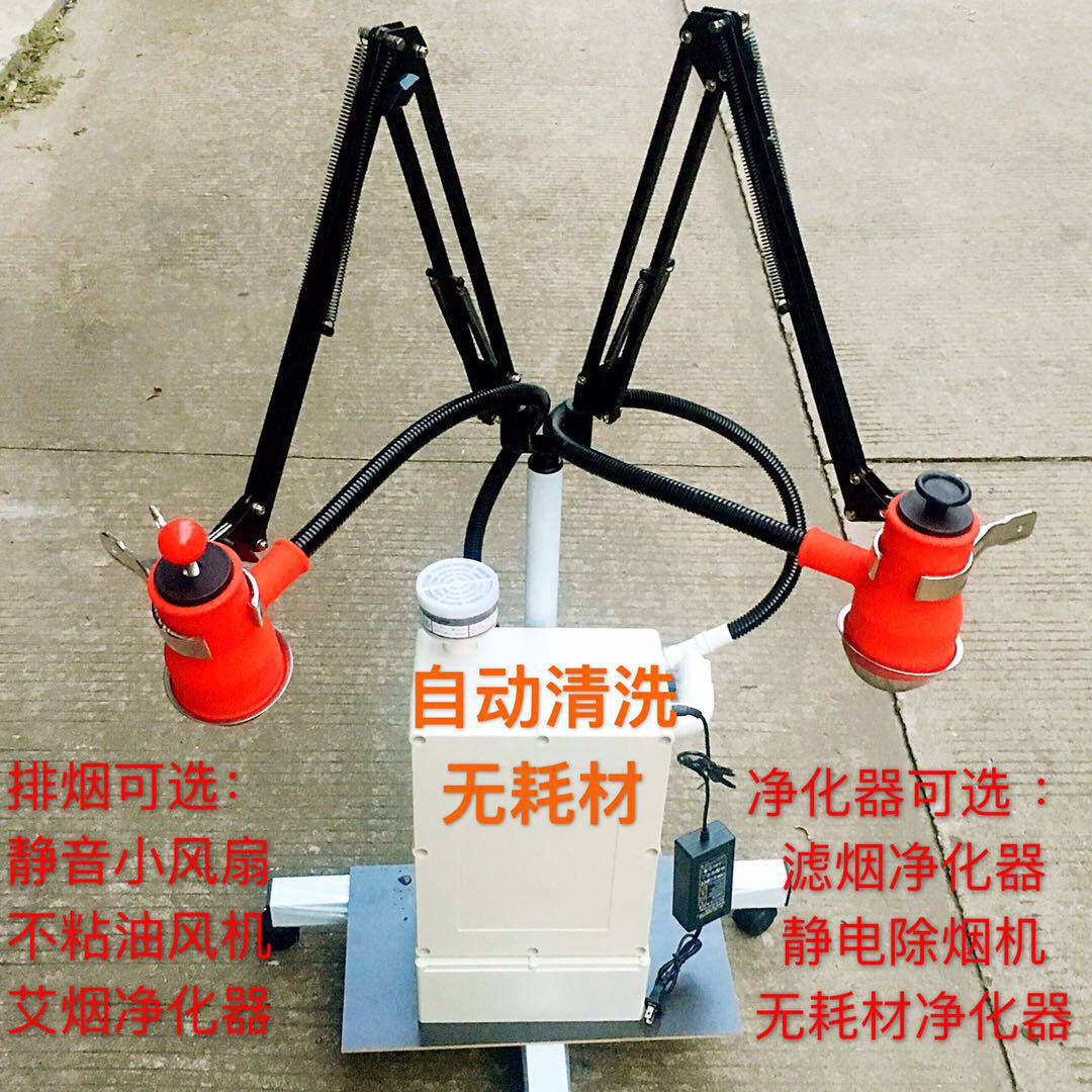 高浓度有机废气消烟净化机艾灸空气净化器无耗材除味除烟机无烟