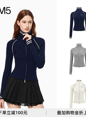 J1M5买手店 ANN ANDELMAN 26早春 拉链毛织开衫 设计师品牌