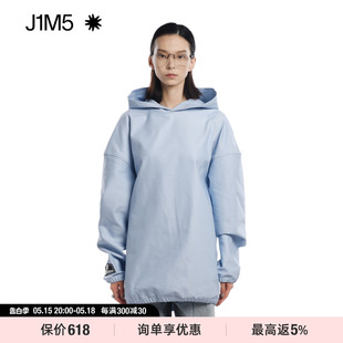 基础款 卫衣春夏设计师新款 丹宁连帽衫 J1M5买手店 WE11DONE