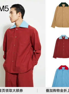 J1M5买手店 PRONOUNCE 25AW 可拆卸领轻薄棉质衬衫