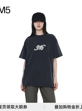 白敬亭同款 GOODBAI 24春夏 珍珠绣花短袖T恤 设计师品牌