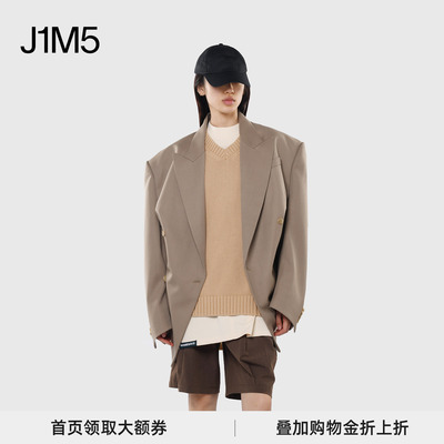 HEDMAYNER春夏错位设计西装外套