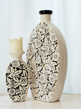 复古做旧客厅灯座摆件简约美烛台