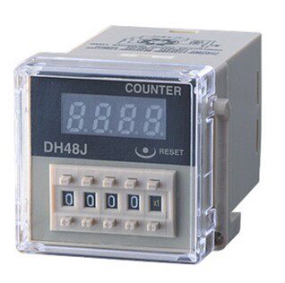 厂家销售DH48J-8 数显计数器 AC220V DC24V DC12V设置数值