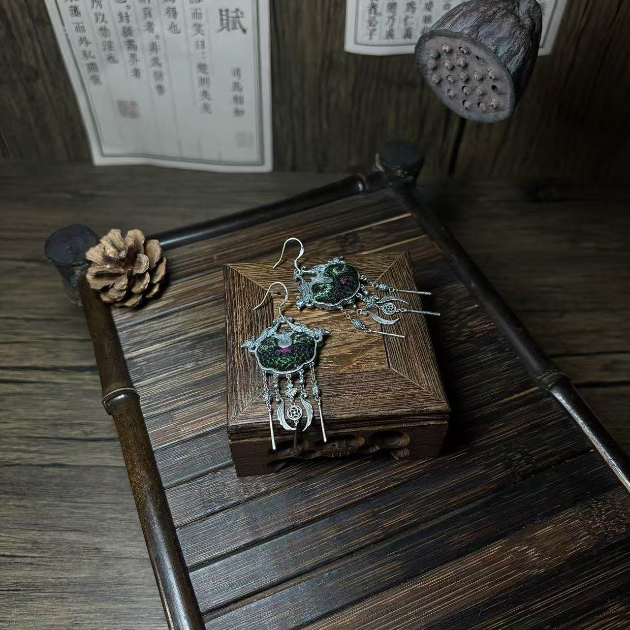 特色手工艺/地区民间特色手工艺/刺绣/珠玉蓬莱