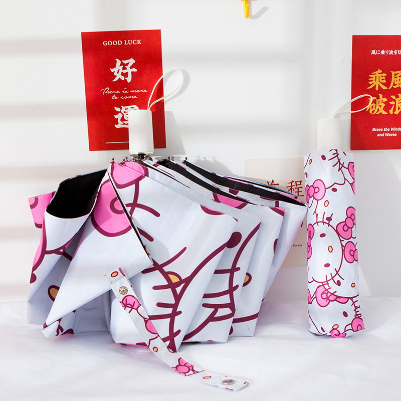 卡通动漫hellokity日本太阳伞遮