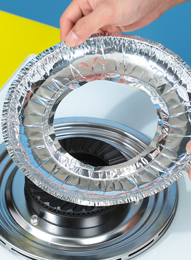 日本KOMEKI.3830.煤气炉清洁垫 锡纸.方形.10枚入