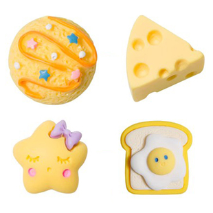 花卡通可爱智必星diy装 饰扣crocs饰品 配饰鞋 高级感土豆奶酪洞洞鞋