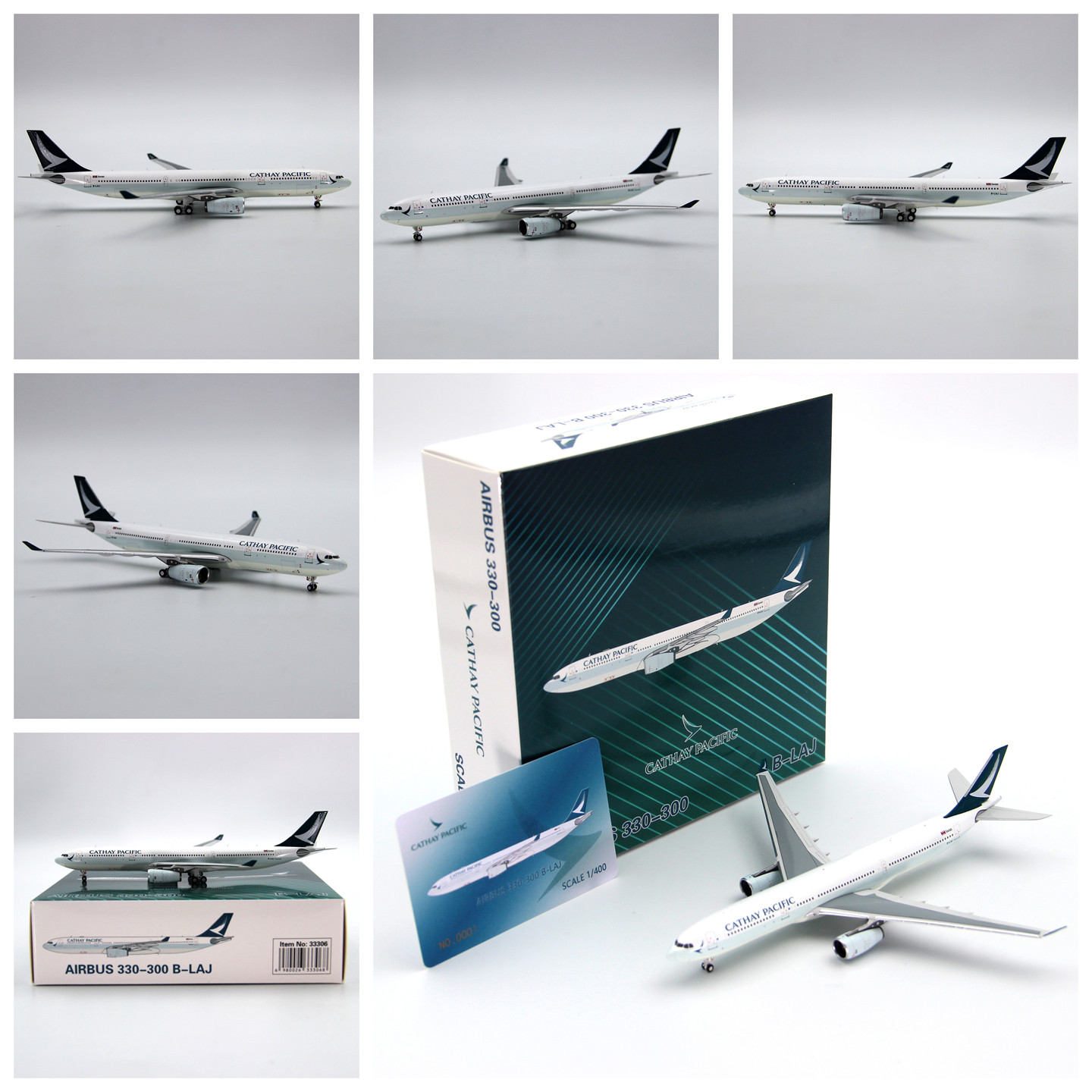国泰A330-300B-LAJ航模1/400图片