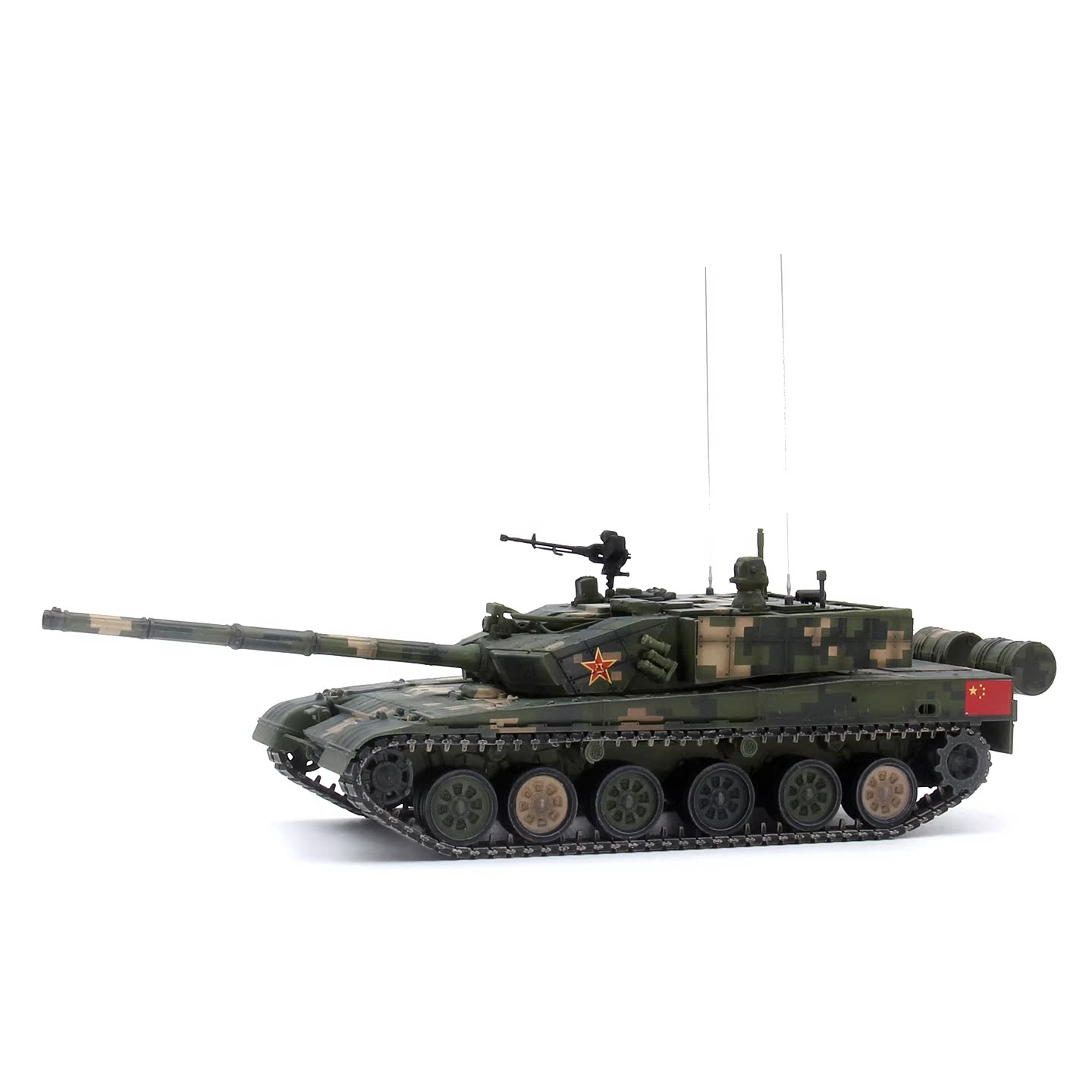 UNISTAR中国ZTZ-99A主战坦克丛林数码和平使命 合金成品模型1/72