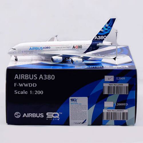 SQWings模型L2009A380F-WWDD