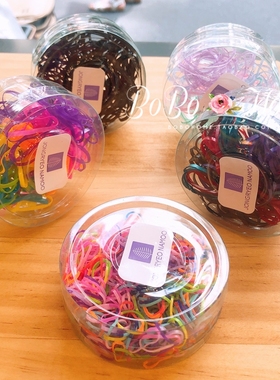 韩国进口palmtree儿童发饰 彩色糖果发绳宝宝基础小发圈扎头皮筋