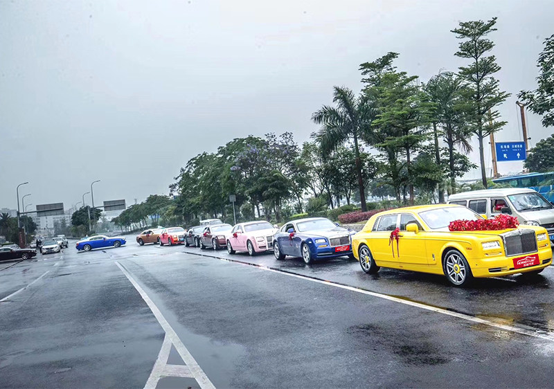 深圳劳斯莱斯婚车租赁惠州婚庆东莞婚礼中山结婚租车婚车装饰珠海