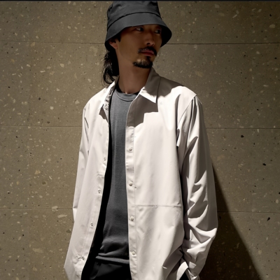 GDW日系机能长袖户外徒步露营防泼水轻薄速干衣衬衫运动衣GM55100