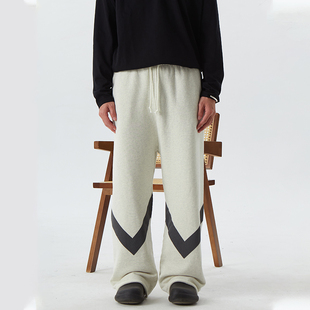 WOW 子日系双面穿重磅破坏做旧宽松卫裤 USAFA PANTS裤 SWEAT BOW