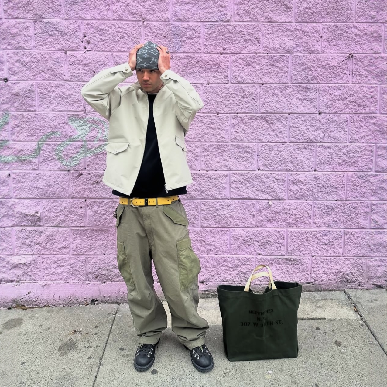 日系户外机能压胶立领哈灵顿夹克