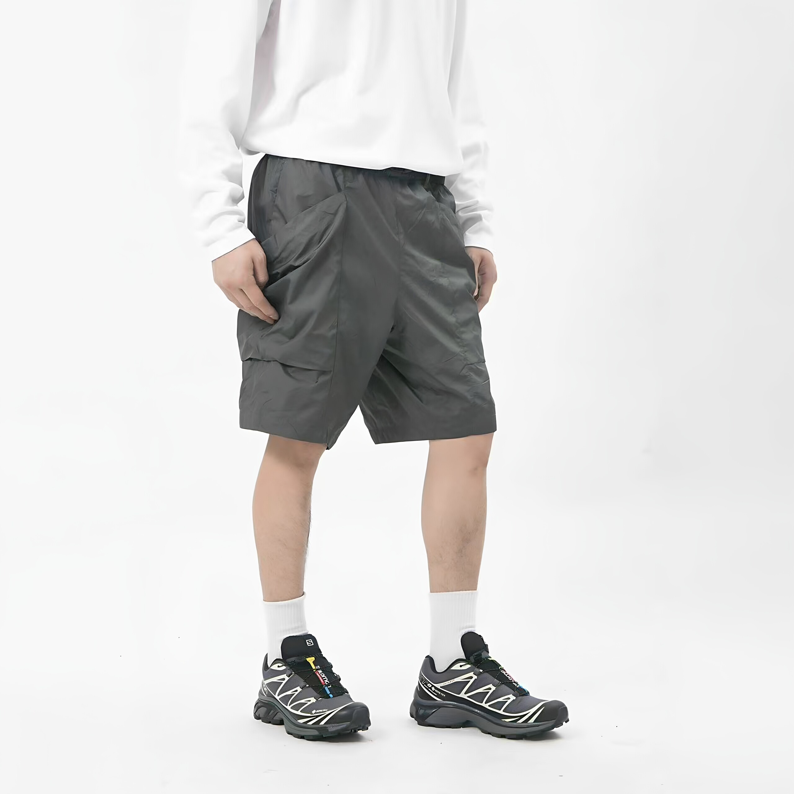 GDW Ripstop shorts轻薄户外透气防撕裂大口袋金属尼龙工装短裤