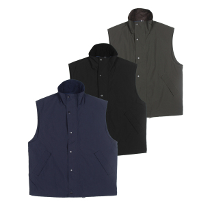 日系通勤机能Field Vest防水休闲宽松马甲立领野战背心外套男女