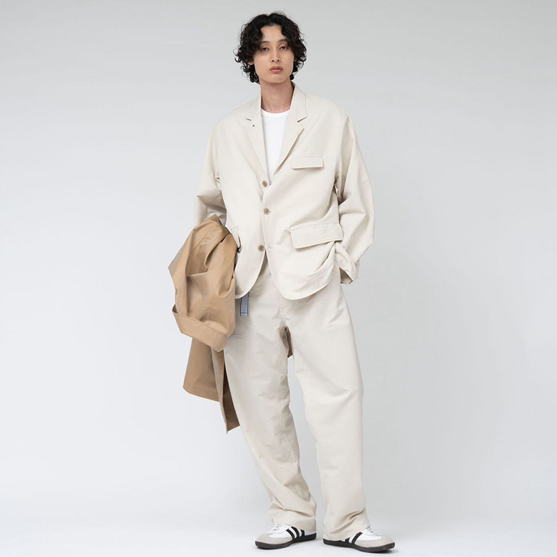 nanamica ALPHADRY Club Jacket光电子速干多口袋西装夹克男25SS