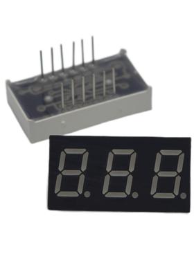 0.36寸三位3361AS共阴高亮红色光3位数码管3631BS共阳LED数码管