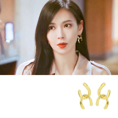 现货耳环YOUNGWON合金韩剧女