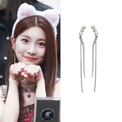 YoungWon优雅合金女水晶耳环