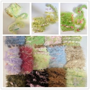 原创设计复古特色线手混线手绳皮草线礼品包装绳DIY饰品配件辅料